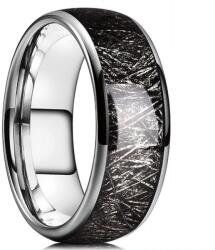 HARAHU Inelul PU-32776 - Argintiu/Negru/59mm KP32776