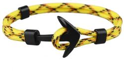HARAHU Brățară Rope Anchor - Galbenă KP33440