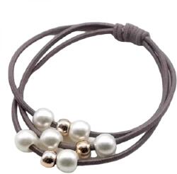 HARAHU Elastic de păr OL-19084 - Gri închis KP19084