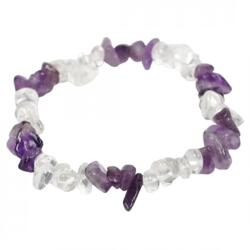 HARAHU Brățară DA-28300 - Transparentă / Violetă KP28300