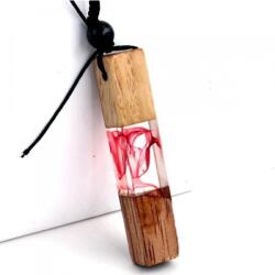 HARAHU Colier Trinity Resin - Roz KP7097