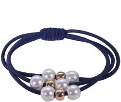 HARAHU Elastic de păr OL-19083 - Albastru închis KP19083