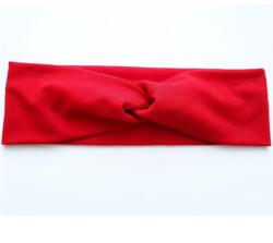 HARAHU Bentiță pentru copii în formă de turban - Roșie/44 KP5476