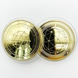 HARAHU Monedă Qtum - Aurie KP13403 Moneda