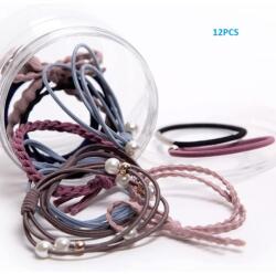 HARAHU Elastic de păr PI-24157 - Multicolor 2 / 12 buc KP24157