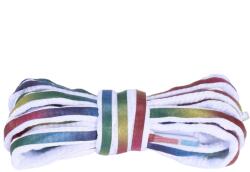 HARAHU Șireturi reflexive pentru încălțăminte - Alb / Multicolor KP18420
