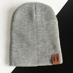 HARAHU Căciulă uni - Gri KP12312