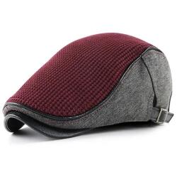 HARAHU Beretă pentru bărbați MA-26147 - Bordo KP26147