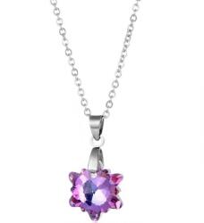 HARAHU Colier YA-20825 - Argintiu / Violet KP20825