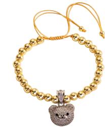 HARAHU Brățară Bear - Aurie / Argintie KP28484