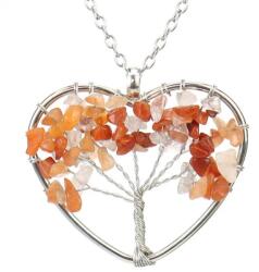 HARAHU Colier Tree Heart - Portocalie KP28415