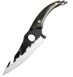 HARAHU Cuțit de bucătărie NE-25838 - Maro / Negru KP25838