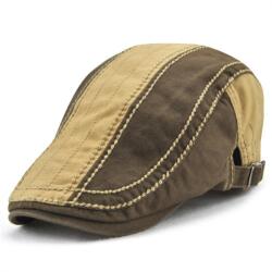 HARAHU Beretă bărbătească BR-26124 - Khaki KP26124