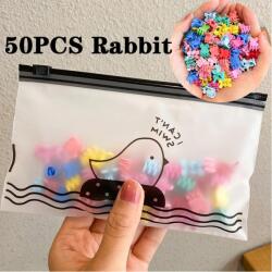 HARAHU Agrafe de păr în punguță - Rabbit / 50buc KP7855