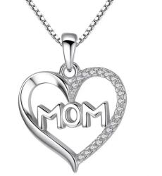 HARAHU Colier Mom Heart - Argintiu KP28757