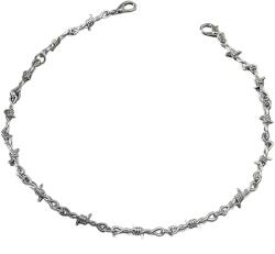 HARAHU Colier PU-32966 - Argintie KP32966