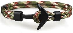 HARAHU Brățară Rope Anchor - Verde / Maro KP33445