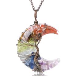 HARAHU Colier Halfmoon - Multi KP32591