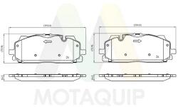 MOTAQUIP set placute frana, frana disc MOTAQUIP LVXL1920 (LVXL1920)