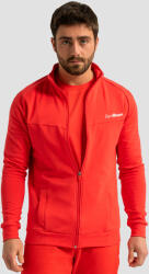 GymBeam Суичър с цип Limitless Hot Red XXXL