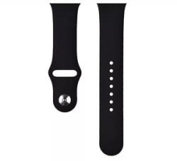 DEVIA DELUXE SPORT pótszíj (egyedi méret, szilikon, állítható) FEKETE, GP-136580 (6938595350320)