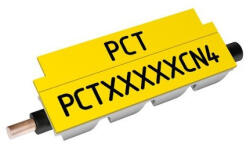 Partex PCT40018CN4, 3, 3-4, 0mm, 18mm, galben, 800buc. , marcatori a clip continui (PCT40018CN4)