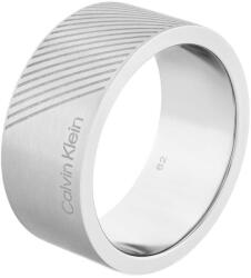 Calvin Klein Stílusos acél gyűrű férfiaknak Architectural 35000436 64 mm