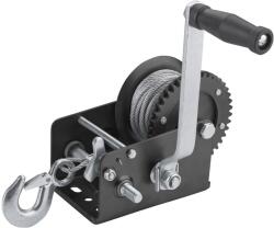 Extol Kézi drótköteles csörlő vízszintes használatra, kábelcsörlő, kézi kurblival, max. 1350kg (8861305)