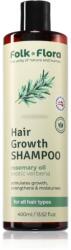 Folk & Flora Verbena hidratáló sampon a haj növekedésének elősegítésére 400 ml