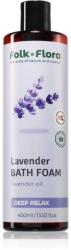 Folk & Flora Lavender habfürdő nyugtató hatással 400 ml
