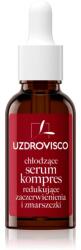 UZDROVISCO Cica Cooling Serum Compress arcszérum a kipirosodás csökkentésére hűsítő hatással 30 ml