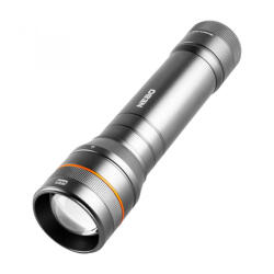 Elemes LED zseblámpa stroboszkóp funkcióval 1000 lm (NEB-FLT-0016-G)