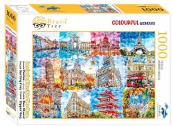 Brain Tree 1000 db-os puzzle - Colourful Wonders (2101008) (2101008)