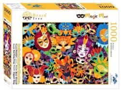 Brain Tree 1000 db-os puzzle - Magic Mask (2102036) (2102036)