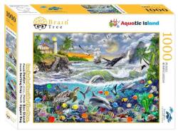 Brain Tree 1000 db-os puzzle - Aquatic Island (2102043) (2102043)