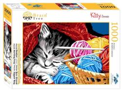 Brain Tree 1000 db-os puzzle - Kitty Snooze (2102057) (2102057)
