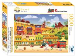 Brain Tree 1000 db-os puzzle - Country Train (2102109) (2102109)