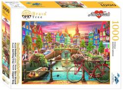 Brain Tree 1000 db-os puzzle - Amsterdam (2102114) (2102114)
