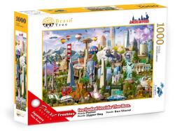 Brain Tree 1000 db-os puzzle - American Pride (2102130) (2102130)