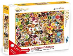 Brain Tree 1000 db-os puzzle - Seamless fruits (2102146) (2102146)