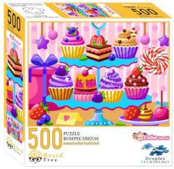 Brain Tree 500 db-os puzzle - Cake World (2202002)