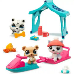 Littlest Pet Shop LPS - Havas nap figurákkal (husky kutya, hópárduc, jegesmedve) (LPS00534)