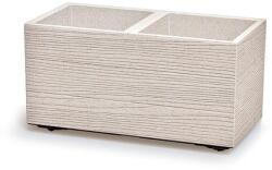 Prosperplast Virágcserep Prosperplast MADERA CASE eco fa 57, 7 cm fehér eco (DMA600W-S449W)