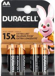 Duracell Duracell - 4 db Alkáli elem Basic LR06/AA 1, 5V 2650 mAh PL0524 (PL0524)