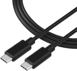 Tactical 011 Smooth Thread kábel USB Type-C - USB Type-C 1m fekete