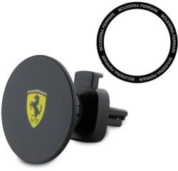 Ferrari FECHMMAK mágneses autós tartó szellőzőrácsra fekete/fekete 2023-as Kollekció MagSafe
