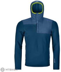 ORTOVOX Fleece Plus pulóver, benzinkék (XXL)