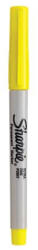 Sharpie Alkoholos marker, 0, 5 mm, kúpos, SHARPIE Ultra Fine Point, sárga (SR0811310) - officemarket