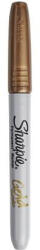 Sharpie Alkoholos marker, 1, 4 mm, kúpos, SHARPIE Metallic, arany (SR1891062)
