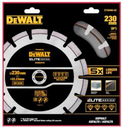 DEWALT Disc diamantat DeWALT SERIA ELITE 230 x 22, 23 mm pentru tăierea asfaltului DT20466 (DT20466)